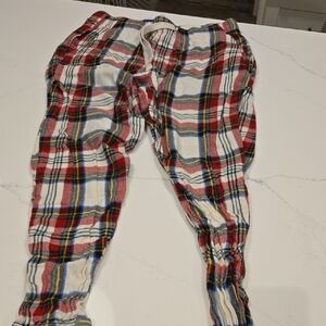 Old Navy Multicolor Plaid Joggers